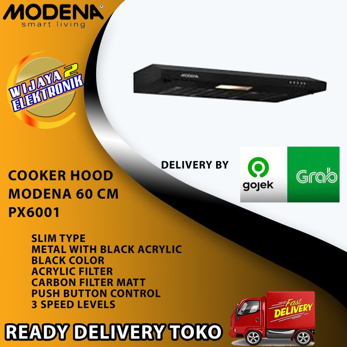COOKER HOOD 60 CM MODENA PX6001 / EXHAUST MODENA PX6001