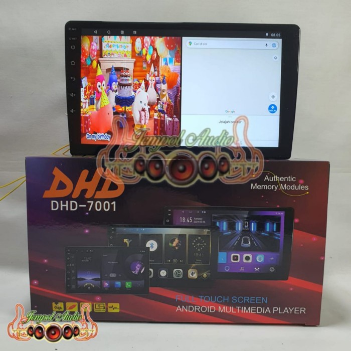 Paling Berkualitas Head Unit Android Dhd 9 Inch Oem Ayla/Agya Layar Ips