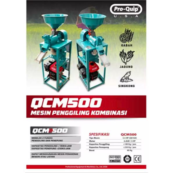 #####] Mesin Penggiling Kombinasi Pro-Quip USA QCM500