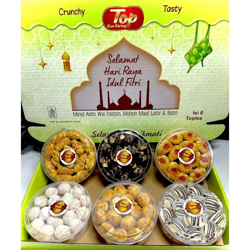 

HOT PRODUCT Top Cookies Paket Lebaran