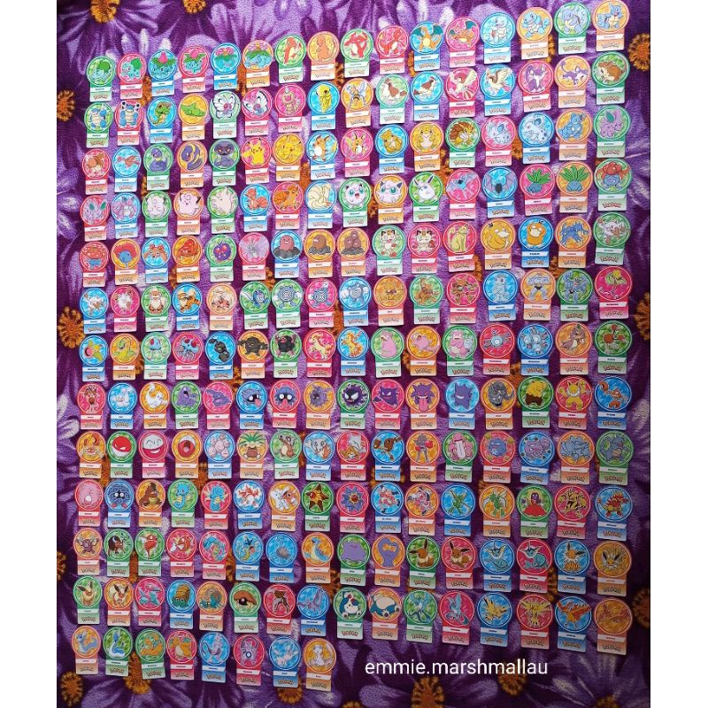 Premium Kartu Choki Set Berbeda Mlbb, Medallion, Pokemon Pembatas Buku