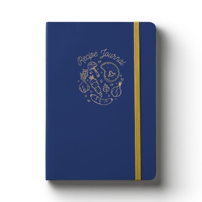 

A5 Recipe Journal Blue TERLARIS/TERMURAH/TERPOPULER