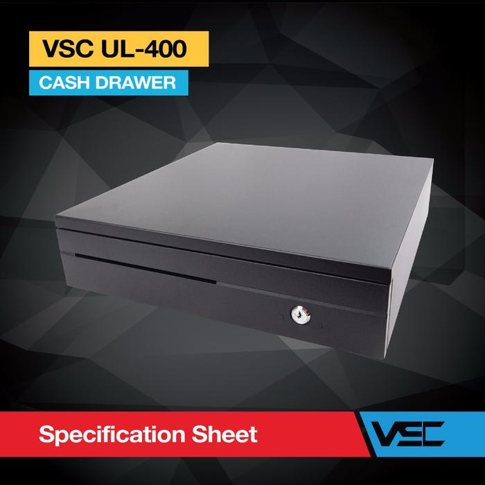 

CASH DRAWER / LACI UANG / LACI KASIR VSC UL-400, RJ -11 TERLARIS/TERMURAH/TERPOPULER