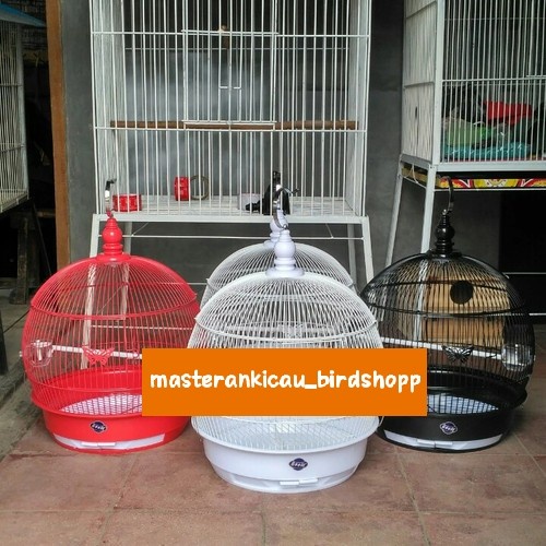 sangkar kandang besi bulat fullsett burung kecil burcil DiskonJual MurahHarga DiskonObral