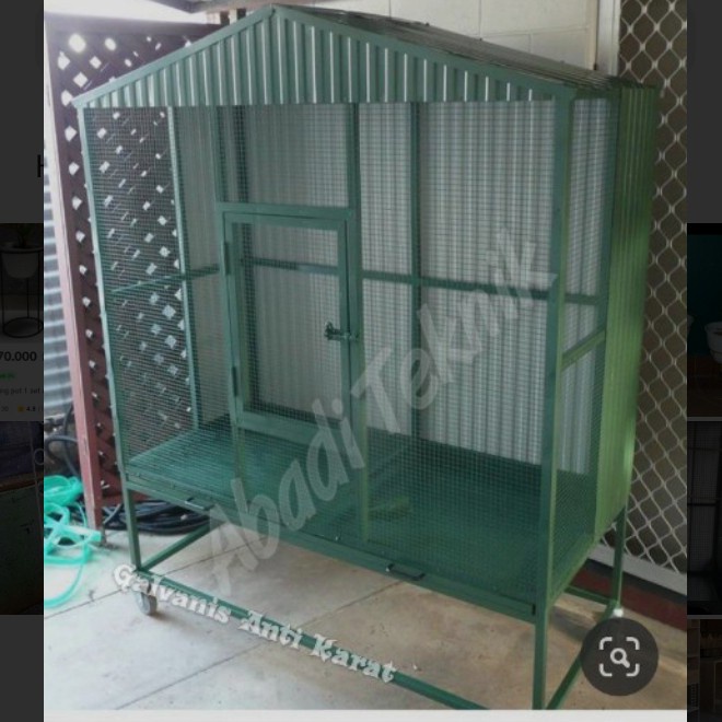 sangkar kandang burung ternak umbaran koloni aviary lovebird pleci 2 DiskonJual MurahHarga