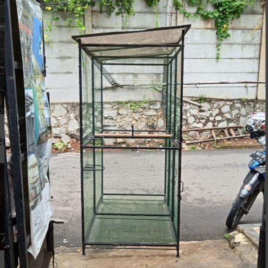 Sangkar Kandang Burung Ternak Umbaran Koloni Aviary Besar DiskonJual MurahHarga DiskonObral