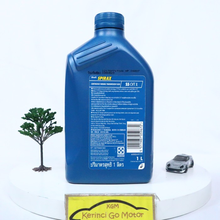 OLI SHELL SPIRAX S5 CVT X 1L - OLI TRANSMISI SPIRAX S5 CVTX SHELL