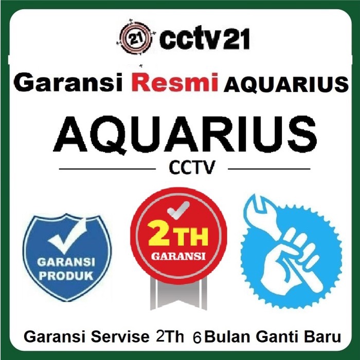 CCTV21 mo DVR AQUARIUS 2MP 8 FULL HD 1080 Garansi 2 Tahun