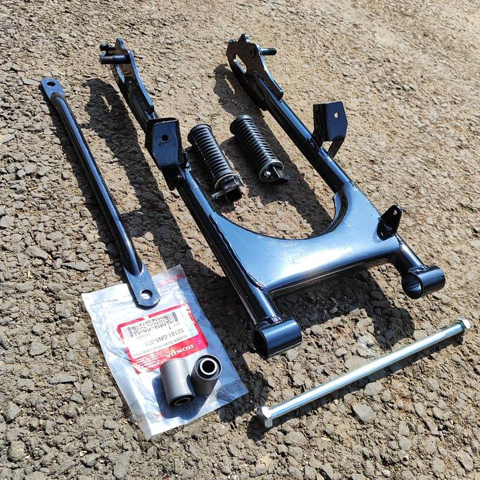 ARM WIN FULLSET Swing arm honda Win 100 Cagak 2 Win100 SET bosh Tiang AS ARM Step Belakang