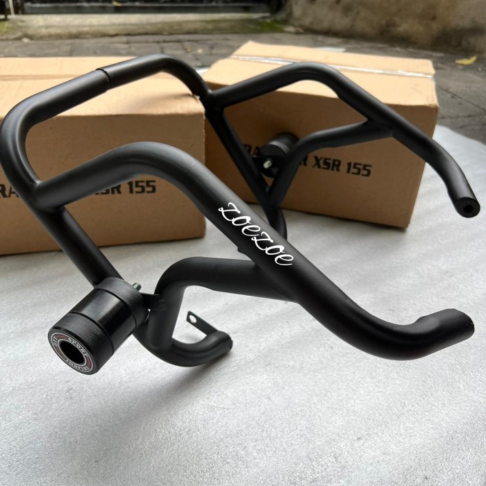 TUBULAR CRASHBAR CRASBAR YAMAHA XSR 155 CRASHBAR XSR PLUS JALU SLIDER