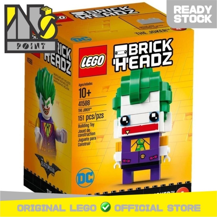 Product Laris Lego 41588 - Brickheadz - The Joker