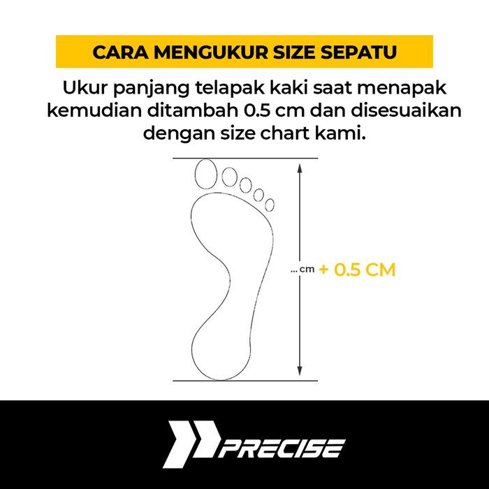 Promo Terbatas Precise Vivid Sepatu Olahraga Cheerleader - White Aman