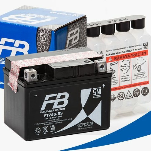 aki kering motor FB furukawa FTZ5S-BS honda beat supra x DiskonJual MurahHarga DiskonObral