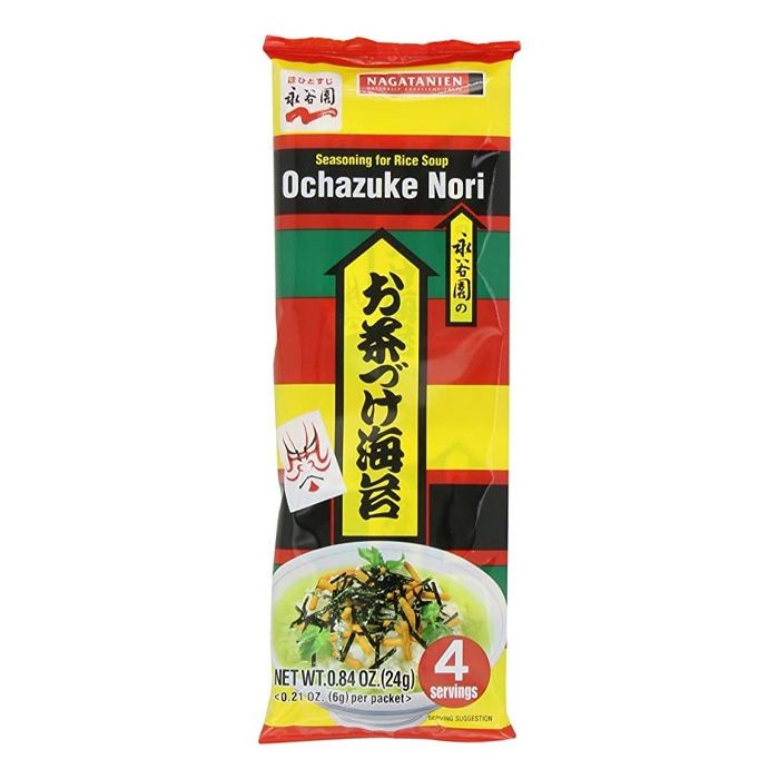 BOOM SALE Nagatanien Ochazuke Nori / Bumbu Sup Rasa Teh Hijau Jepang 24 Gr