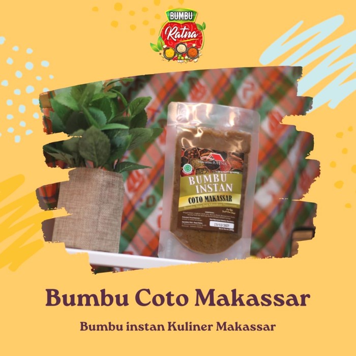 

TERPERCAYA Bumbu Coto Makassar