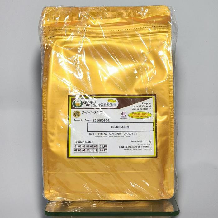

TERMURAH BUMBU TABUR 1 KG RASA TELUR ASIN HALAL KEMASAN ALU ZIP LOCK