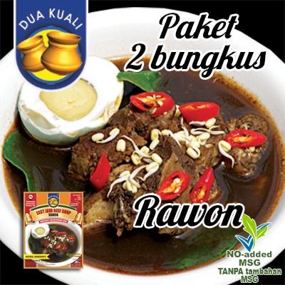 

BERMUTU Bumbu Masak Instan Dua Kuali Rawon