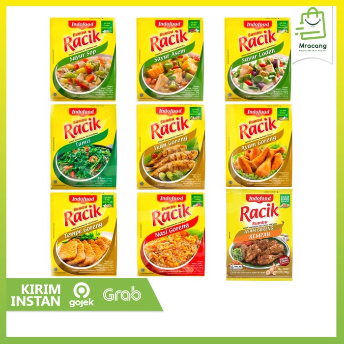 

HEMAT Bumbu Racik Indofoof / bumbu instant sachet