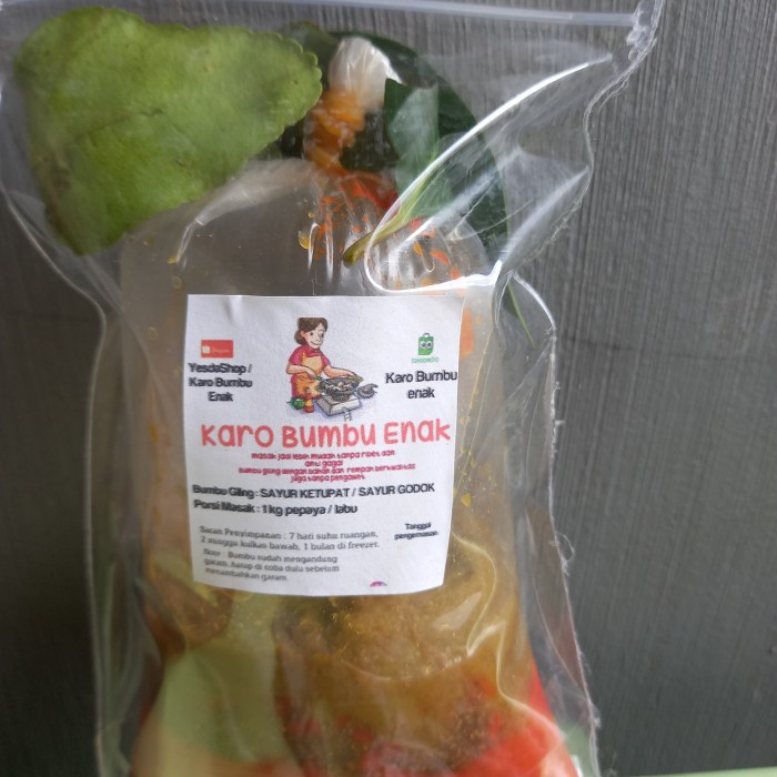 

TERMURAH Bumbu Sayur Godok pepaya / bumbu sayur ketupat / bumbu lontong sayur