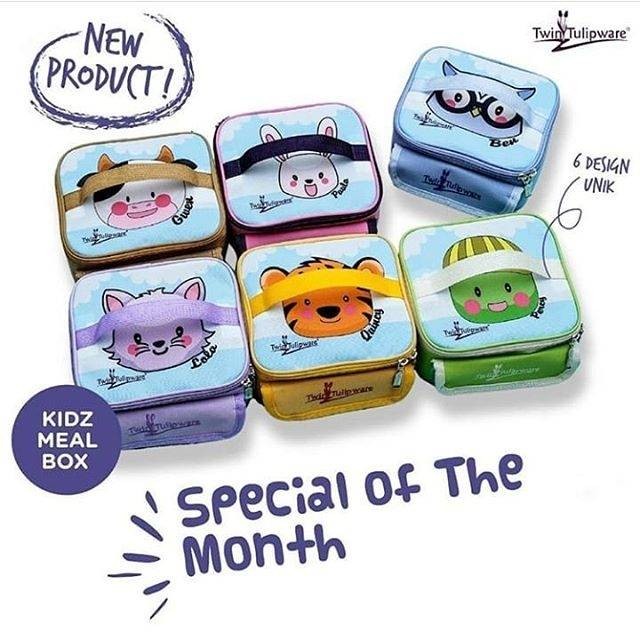 Tas Makan Anak Tupperware - Kotak Makan - Kidz Meal Box