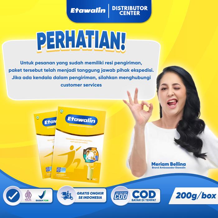 

ETAWALIN 4 BOX SUSU KAMBING ETAWA ORIGINAL BPOM & HALAL 200GR UNTUK MASALAH TULANG & SENDI BUBUK