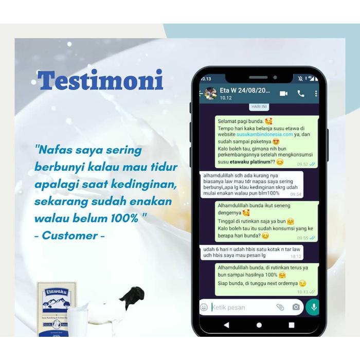 

terbaru !!! [promo] paket 3 box etawaku - susu kambing etawa bantu masalah pernafasan & persendian