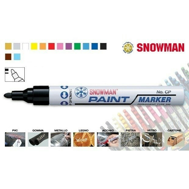 

JTTOP" PAINT MARKER/SPIDOL PERMANENT ANTI LUNTUR SNOWMAN