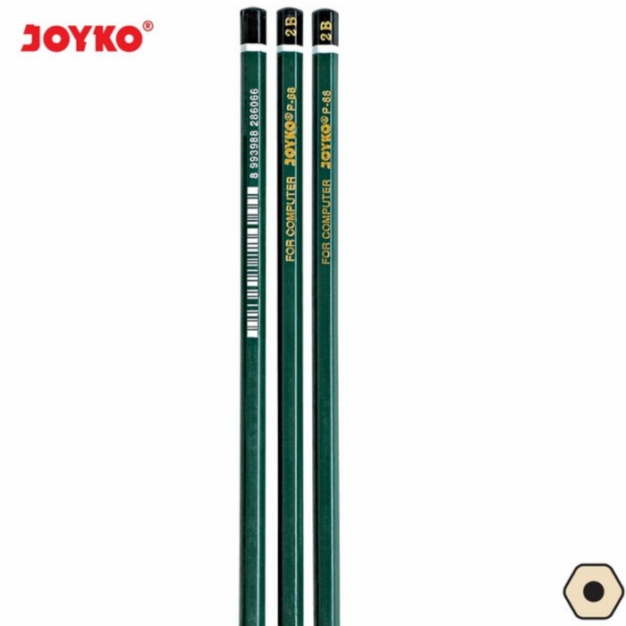 

JTTOP" PENSIL 2B JOYKO P88 1 LUSIN (12 PCS)