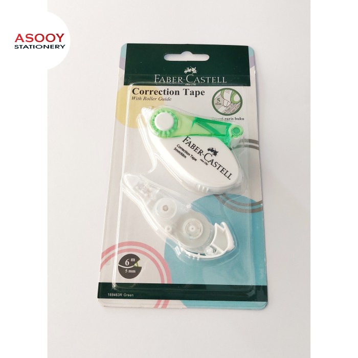 

JTTOP" CORRECTION TAPE TIP-EX FABER CASTELL SR-506 + REFIL - 5 MM X 6 METER