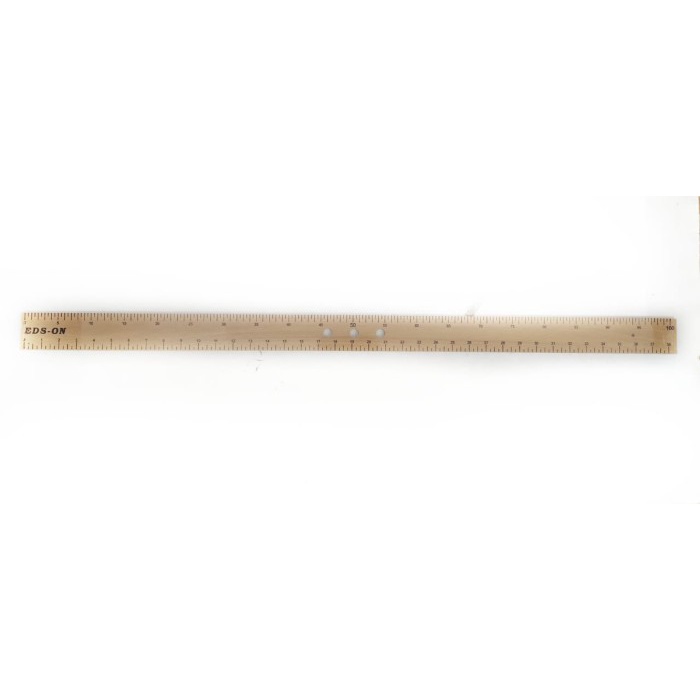 

JTTOP" PENGGARIS KAYU MISTAR KAYU 100 CM MURAH 1 METER PENGGARIS JAHIT PAPAN