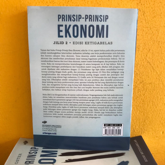 

SALE !!! PRINSIP-PRINSIP EKONOMI JILID 2 EDISI KETIGABELAS BY CASE FAIR READYY