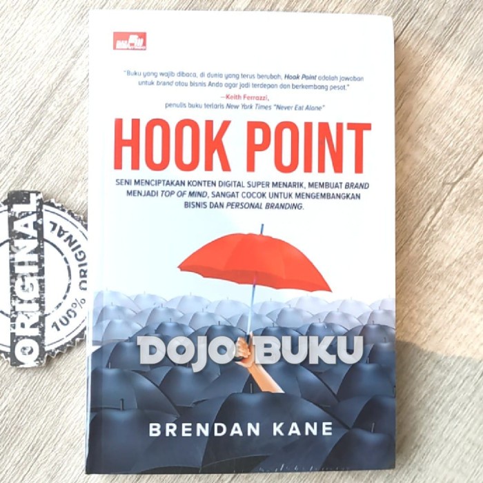 

SALE !!! BUKU HOOK POINT BY BRENDAN KANE READYY