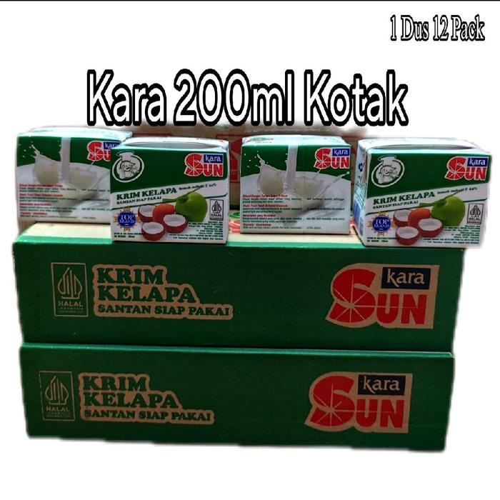 

Sun Kara Santan Kelapa Kotak 200Ml ( 1 Dus 12 Pack ) Perkarton
