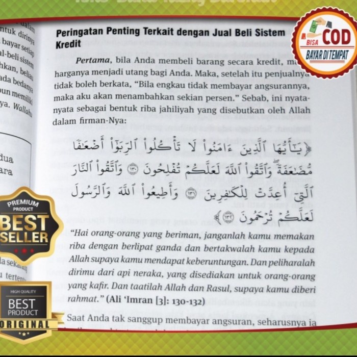 

SALE !!! BUKU HALAL HARAM DALAM BISNIS KONTEMPORER ORIGINAL READYY