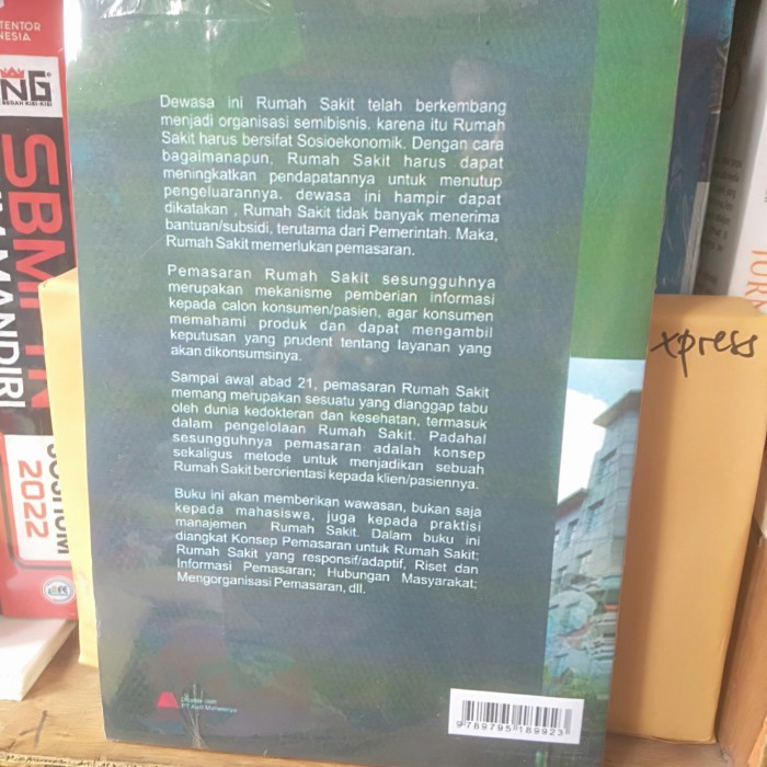 

SALE !!! MANAJEMEN PEMASARAN UNTUK RUMAH SAKIT READYY