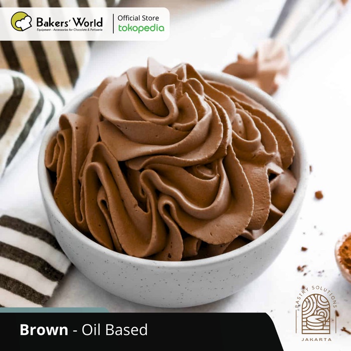 

Pewarna Makanan - Pastry Solution Brown Oil Soluble