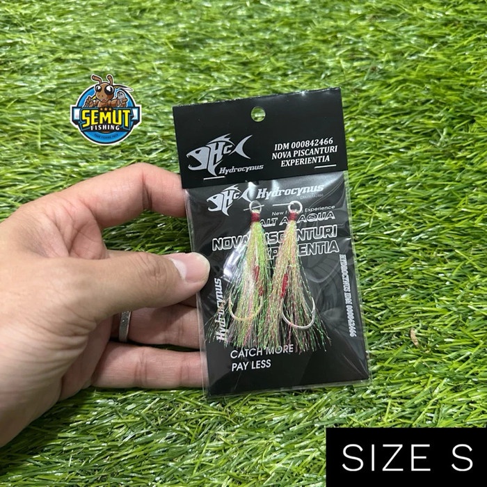 KAIL HY8ROCYNUS ASSIST HOOK MALAY SERIES UNTUK TENGGIRI DENGAN KEVLAR WIRE