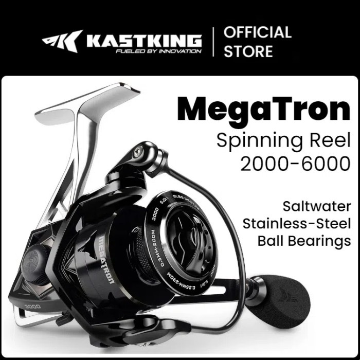 Kastking MEGATRON2000-6000 Gulungan Pancing Putar, Rasio 4.5:1/5.0:1