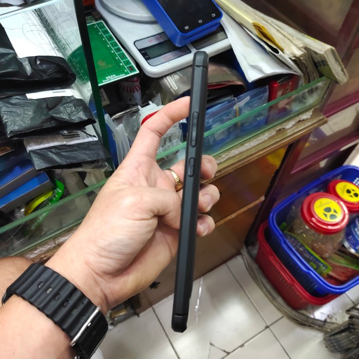 Xiaomi Mi Max 1 Softcase Karet Hitam Silikon Dan Antigores PromoR040425A