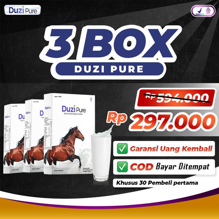 

terbaru !!! susu kuda bubuk alami duzi pure [ 3 box ] ready