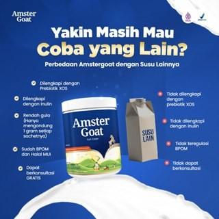

terbaru !!! paket bronze ( 3 pcs ) 250gr bpom official seller amstergoat susu kambing belanda dengan