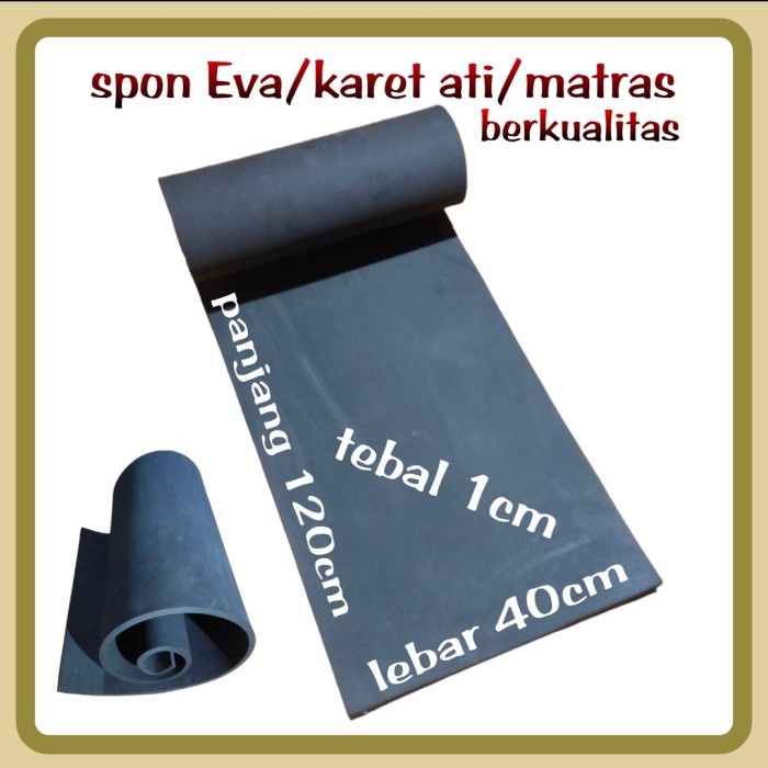 PROMO karet ati/spon Eva tebal 1cm
