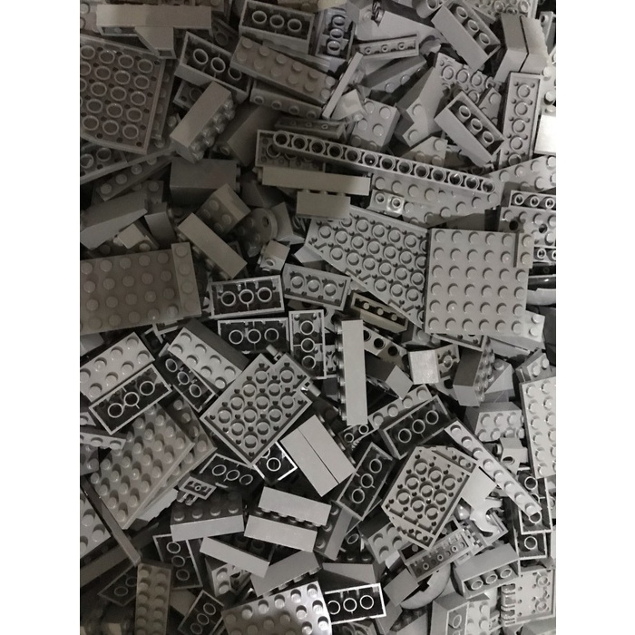 Lego Curah Part Original & Technic Bersih Dbg Dark Gray Original 100Gr