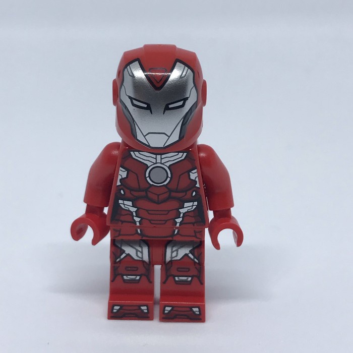 Lego Minifigure Iron Rescue Red Armor Pepper Potts Sh665 76164