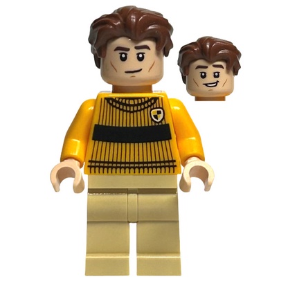 Lego Minifigure Cedric Diggory Quidditch Sweater Harry Pot Hp405 76412