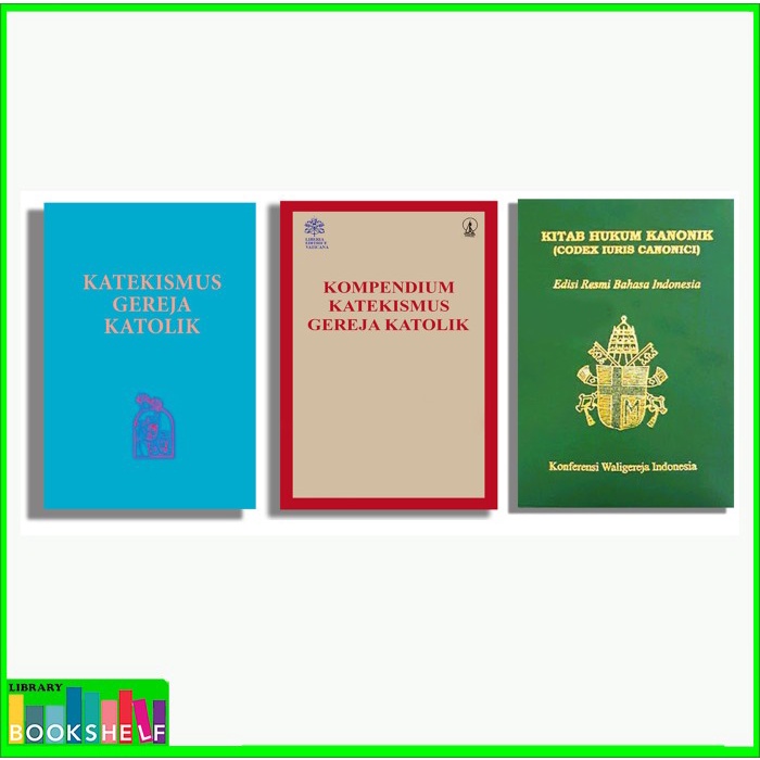 

Ready Katekismus Gereja Katolik, Kitab Hukum Kanonik, Kompendium Katekismus