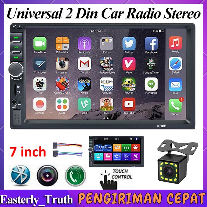 Sale 7018B Head Unit Universal Car MP5 Multimedia Player Touch Screen