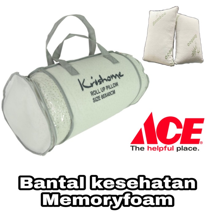 Bantal Memory foam Krishome Ace Hardware/Bantal therapy kesehatan