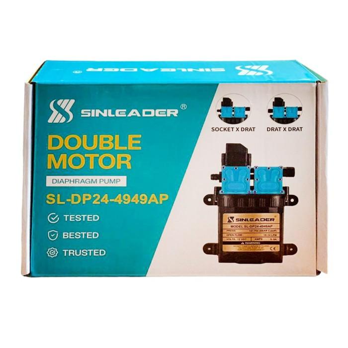 Dinamo Pompa DC Dual pump Sinleader SL DP24 - 9 BAR 141 PSI DOBEL DRAT