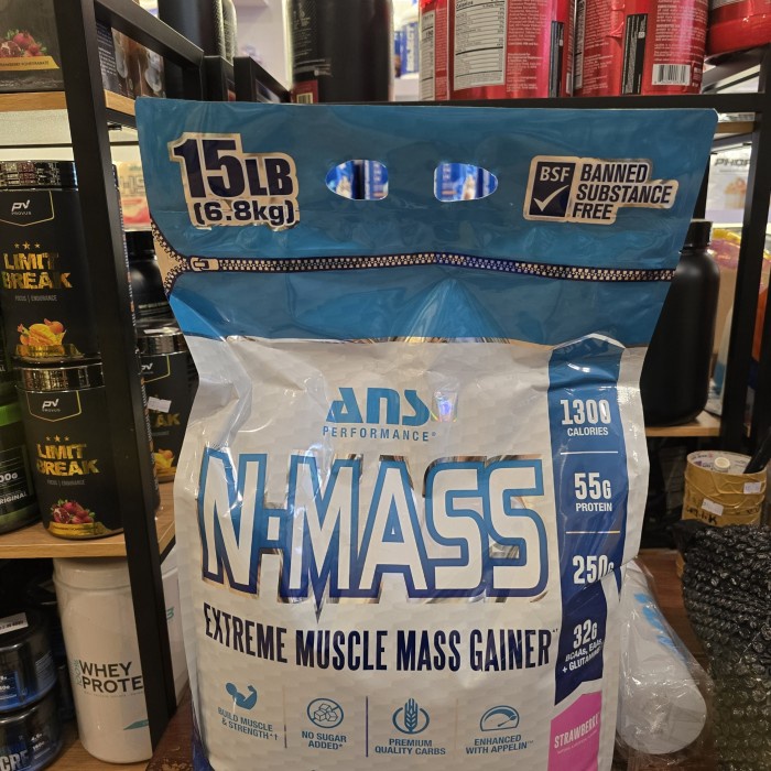 Ans N-Mass 15Lbs 6.8Kg Nmass Murah